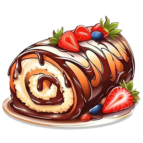 استیکر پارچه و لباس پاد آفرین طرح کارتونی کیک کد 5792