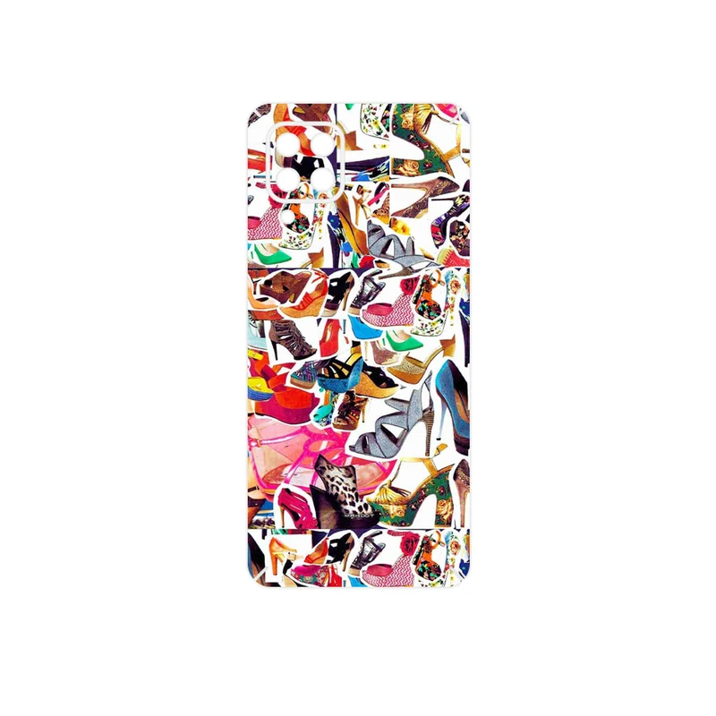 برچسب پوششی ماهوت مدل Collage of High heel Shoes مناسب برای گوشی موبایل سامسونگ Galaxy M32