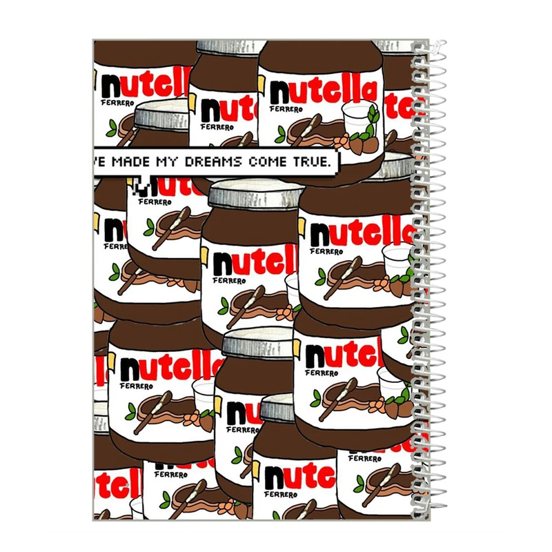 دفتر مشق 50 برگ طرح نوتلا کد m199