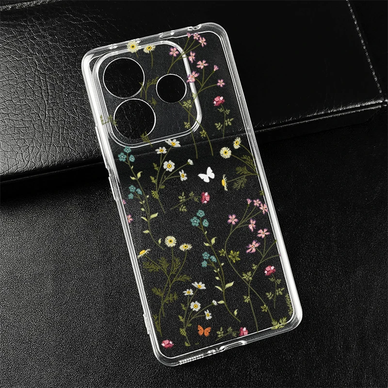 کاور طرح Nice Flower مناسب برای گوشی موبایل شیائومی Redmi Note 14 5G