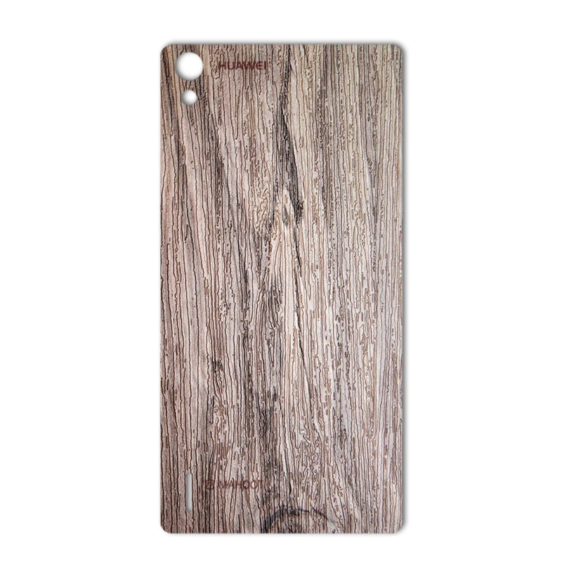 برچسب پوششی ماهوت مدل Walnut Texture مناسب برای گوشی Huawei Ascend P7