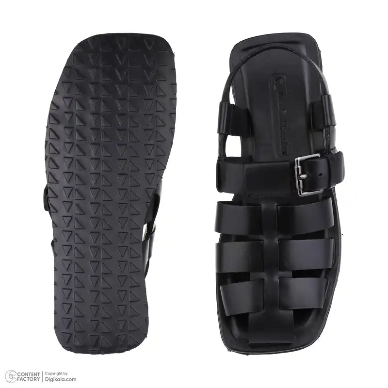 صندل مردانه چرم مشهد مدل J6215-001
