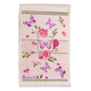 حوله آشپزخانه ژوان ژوزه مدل Butterfly  بسته 4 عددی
