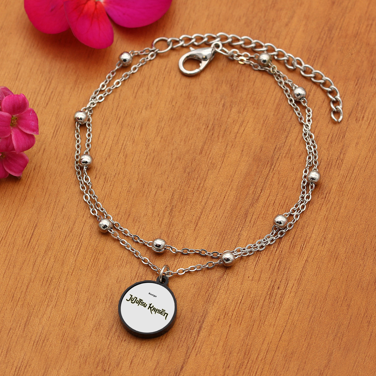 پابند زنانه ناکسیگو مدل شب تاب طرح جوجوتسو کایسن کد LB7438