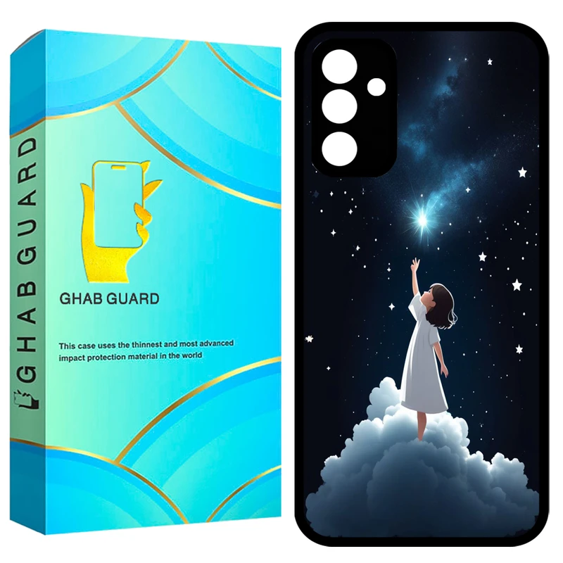 کاور قاب گارد طرح دخترانه مدل GCHPA34 مناسب برای گوشی موبایل سامسونگ Galaxy A34 5G