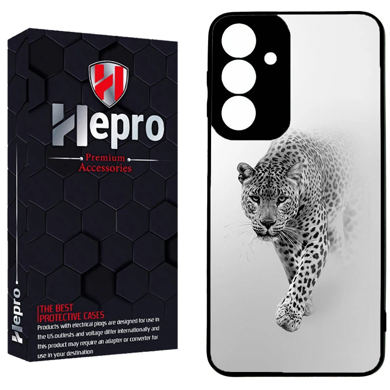 کاور هپرو طرح پلنگ  کد TPU-651 مناسب برای گوشی موبایل سامسونگ Galaxy A05S