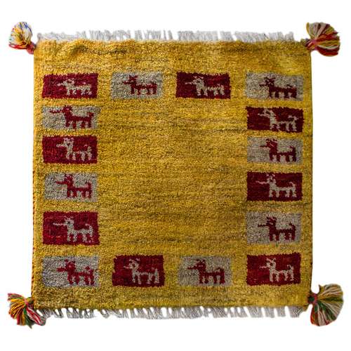 گبه دستباف سرزمین فرش کد GD9703