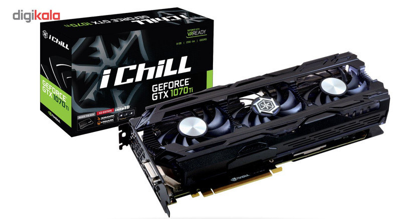 کارت گرافیک اینوتریدی مدل ICHILL GEFORCE GTX 1070 TI X3