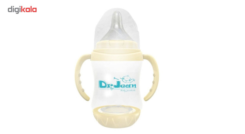 سر شیشه دکتر جین مدل N52 دهلنه عریض ضد نفخ سایز 2 بسته دو عددی