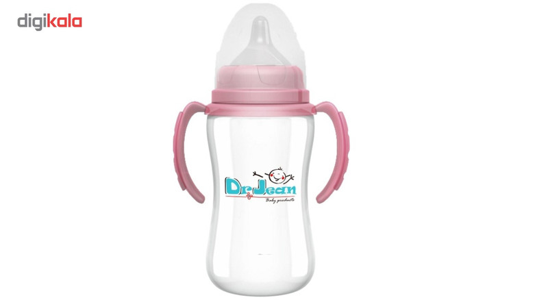 سر شیشه دکتر جین مدل N52 دهلنه عریض ضد نفخ سایز 2 بسته دو عددی