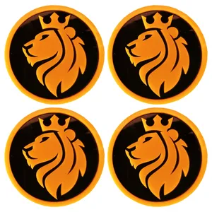 درپوش رینگ خودرو مدل LIONCROWN Y-COL PLUS مناسب برای پژو 206 بسته 4 عددی