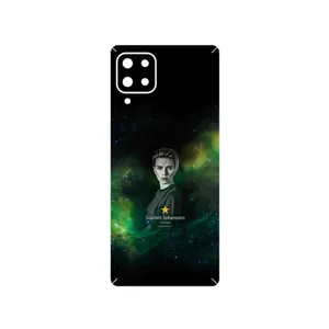 MAHOOT Scarlett Johansson Cover Sticker for Samsung Galaxy M62