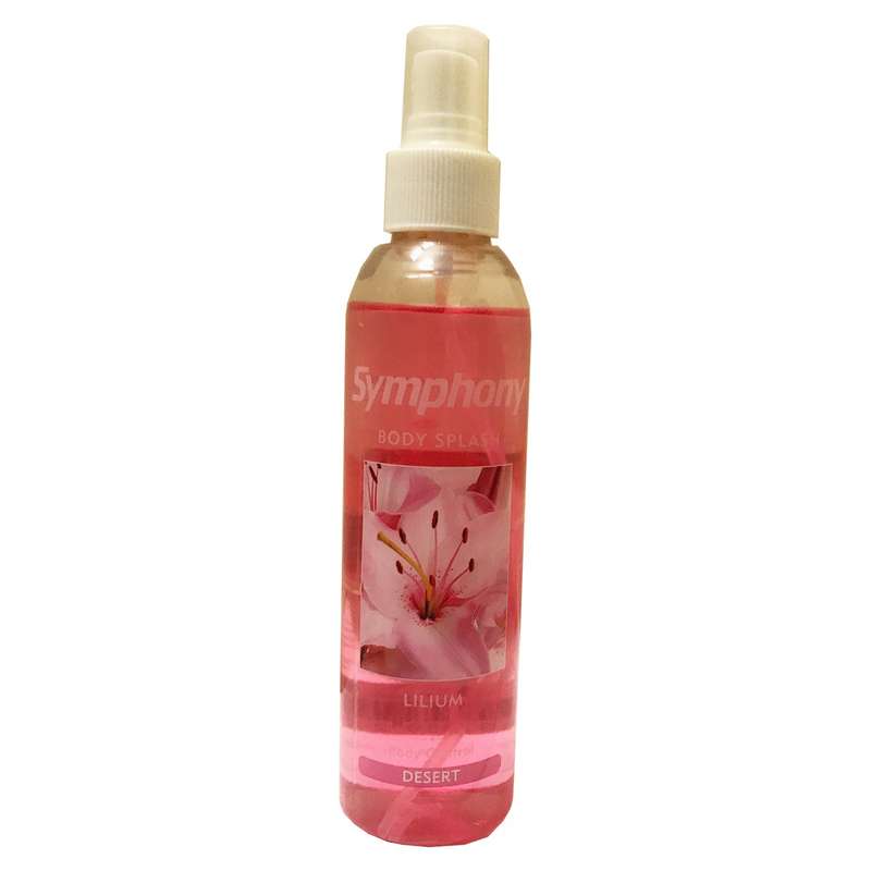 اسپری ضد تعریق و خوشبو کننده بدن زنانه سیمفونی مدل DESERT حجم 200ml اسپری ضد تعریق و خوشبو کننده بدن زنانه سیمفونی مدل DESERT حجم 200ml