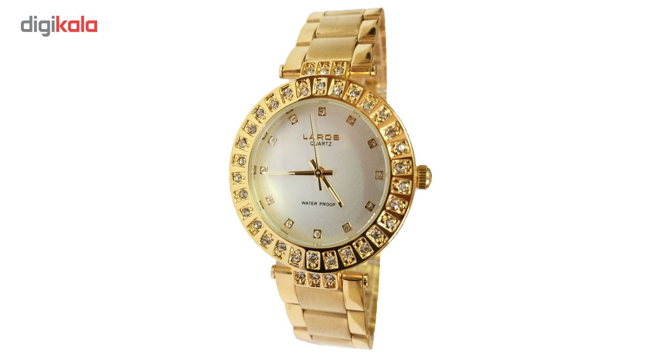 ساعت مچی عقربه ای زنانه لاروس مدل No 0917-80088