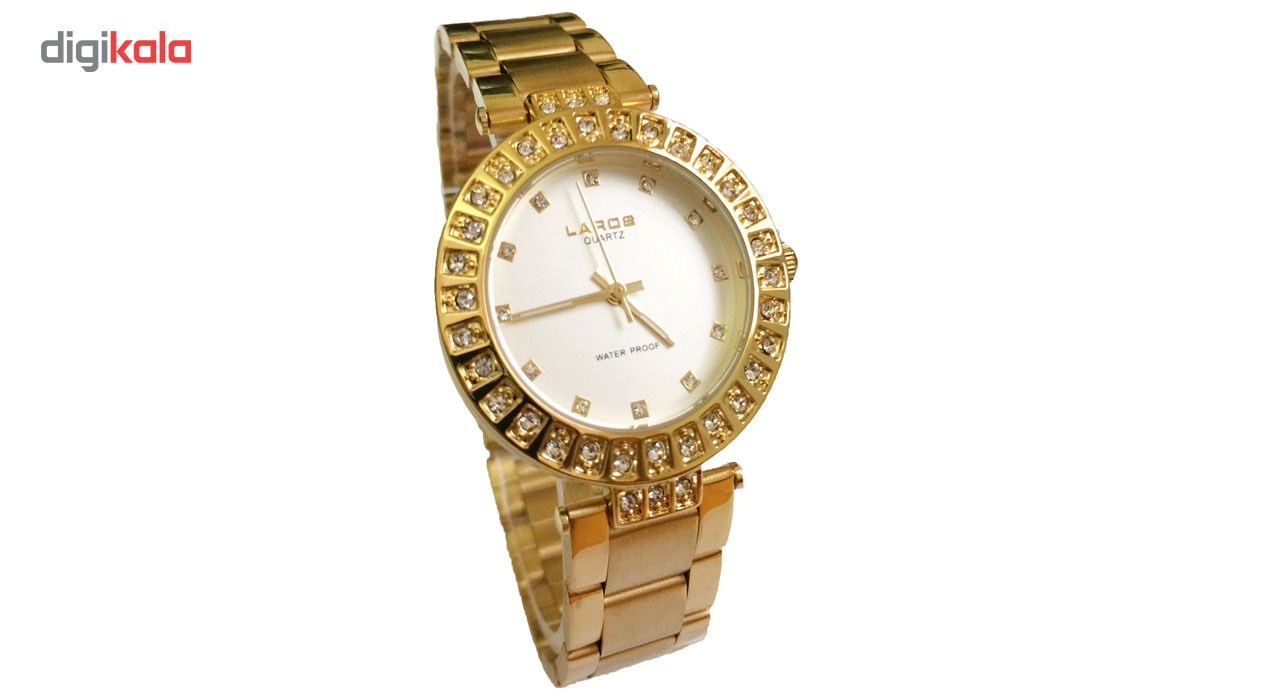 ساعت مچی عقربه ای زنانه لاروس مدل No 0917-80088