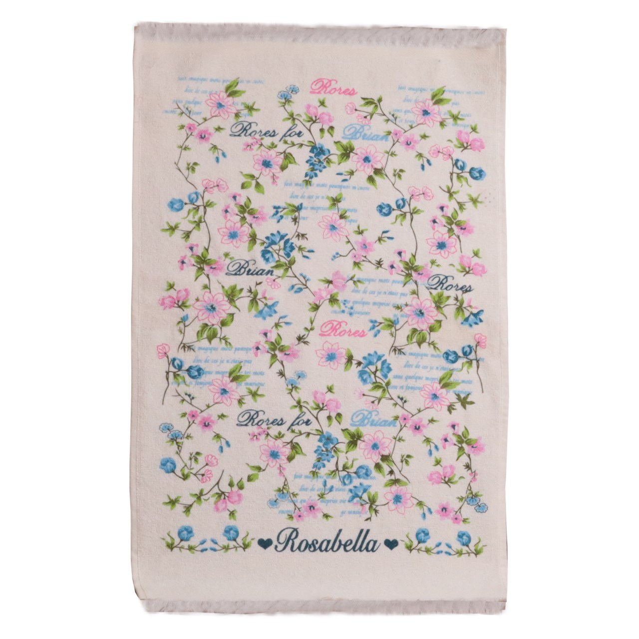 حوله آشپزخانه ژوان ژوزه مدل Rosabella بسته 4 عددی