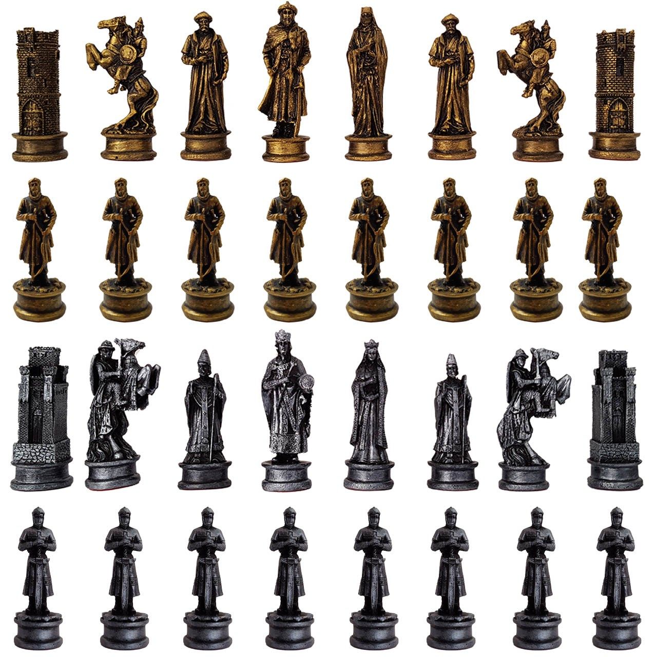 ست مهره شطرنج برتاریو مدل 9634 -  - 1