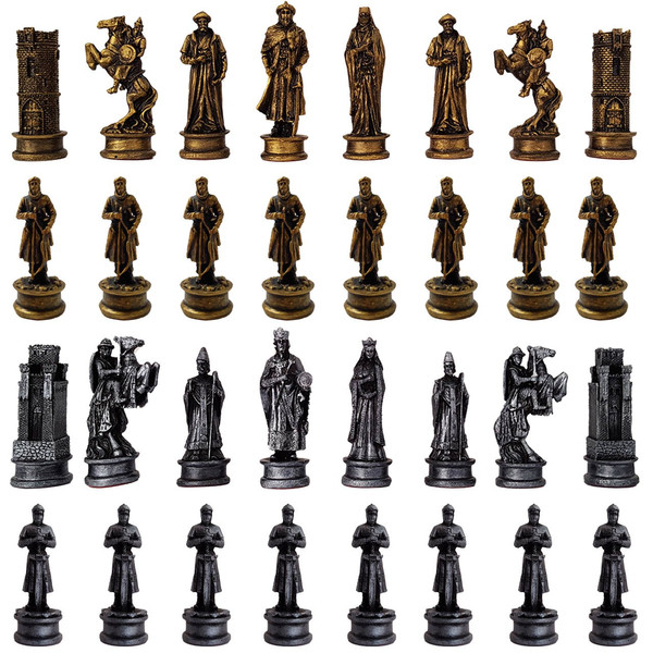 ست مهره شطرنج برتاریو مدل 9634