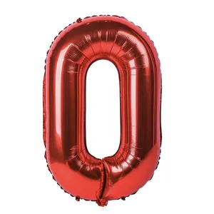 بادکنک فویلی پارتی لند تهران طرح عدد صفر کد zero00
