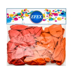 بادکنک متالایز طرح EFEX بسته 40 عددی