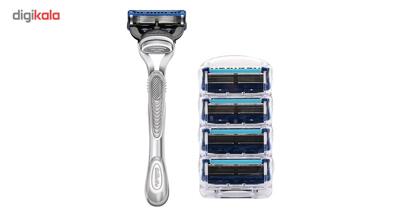 خود تراش ژیلت مدل Fusion proglide به همراه 4 تیغ اضافه خود تراش ژیلت مدل Fusion proglide به همراه 4 تیغ اضافه