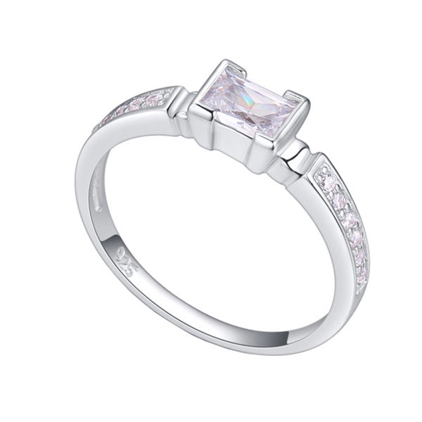 انگشتر نقره زنانه گالری شمرون مدل RNG415S7