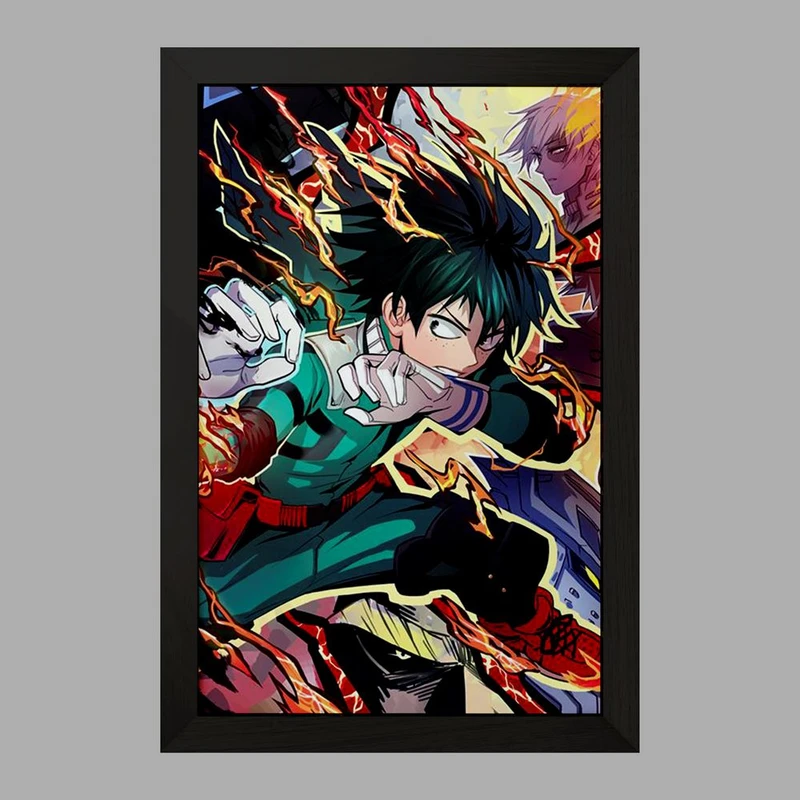 تابلو خندالو مدل ایزوکو میدوریا انیمه آکادمی قهرمان من My Hero Academia  کد 23491