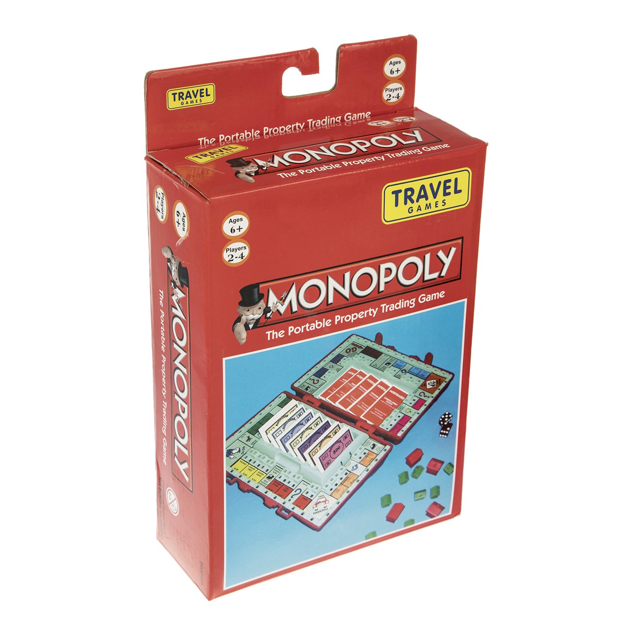 بازی فکری هاسبرو  مونوپولی مدل Travel Games کد 9600100