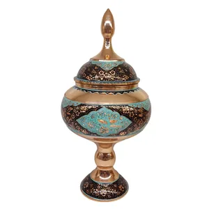 شکلات خوری مسی مدل الماس تراش کد 28