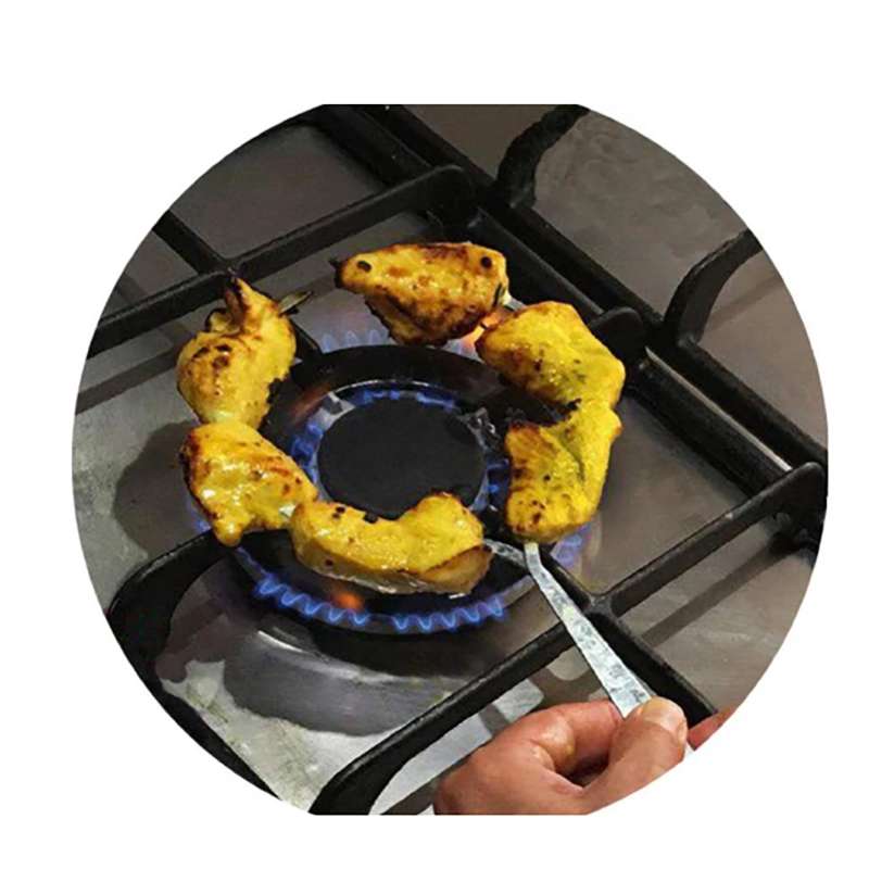 سیخ کباب طرح روگازی مدل سیمرغ کد 777 سیخ کباب طرح روگازی مدل سیمرغ کد 777