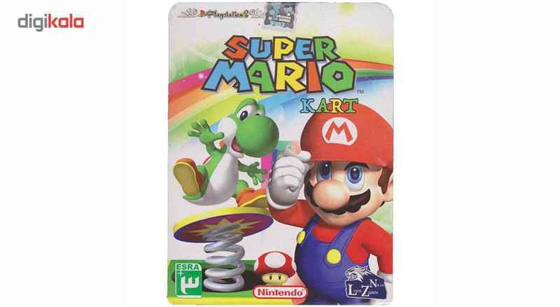 بازی Super Mario Kart مخصوص PS2 بازی Super Mario Kart مخصوص PS2