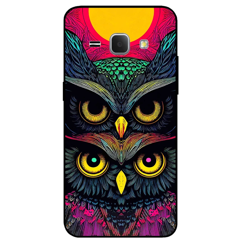 کاور مگافون طرح جغد مدل 1904 مناسب برای گوشی موبایل سامسونگ Galaxy J120 / J1 2016   