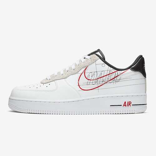 کفش مخصوص دویدن مردانه نایکی مدل Air Force 1 Low Script Swoosh Pack