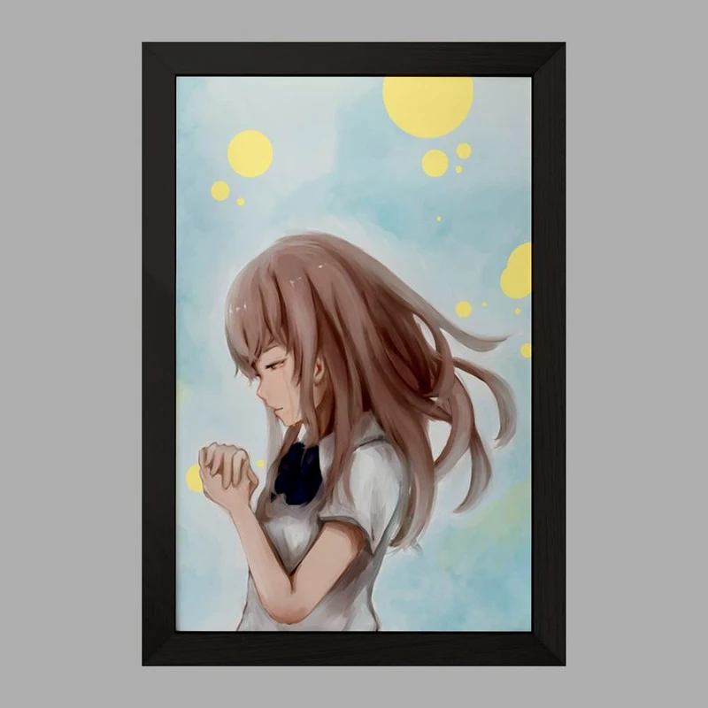 تابلو خندالو مدل شوکو نیشیمیا انیمه سایلنت ویس A Silent Voice  کد 15775