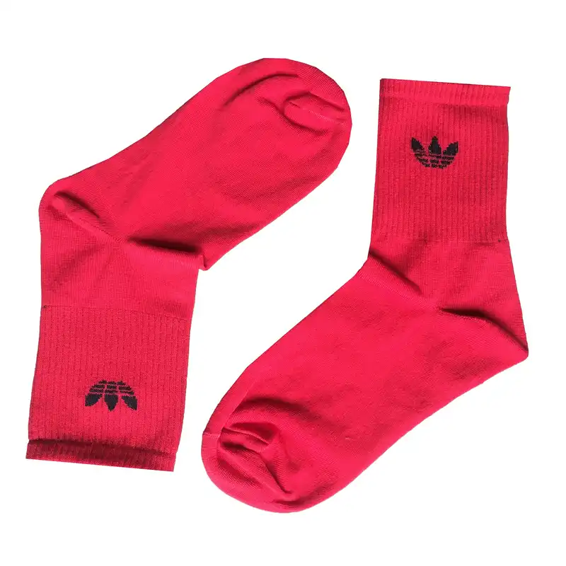 جوراب ورزشی ساق کوتاه زنانه مدل AD-RD401405 رنگ قرمز