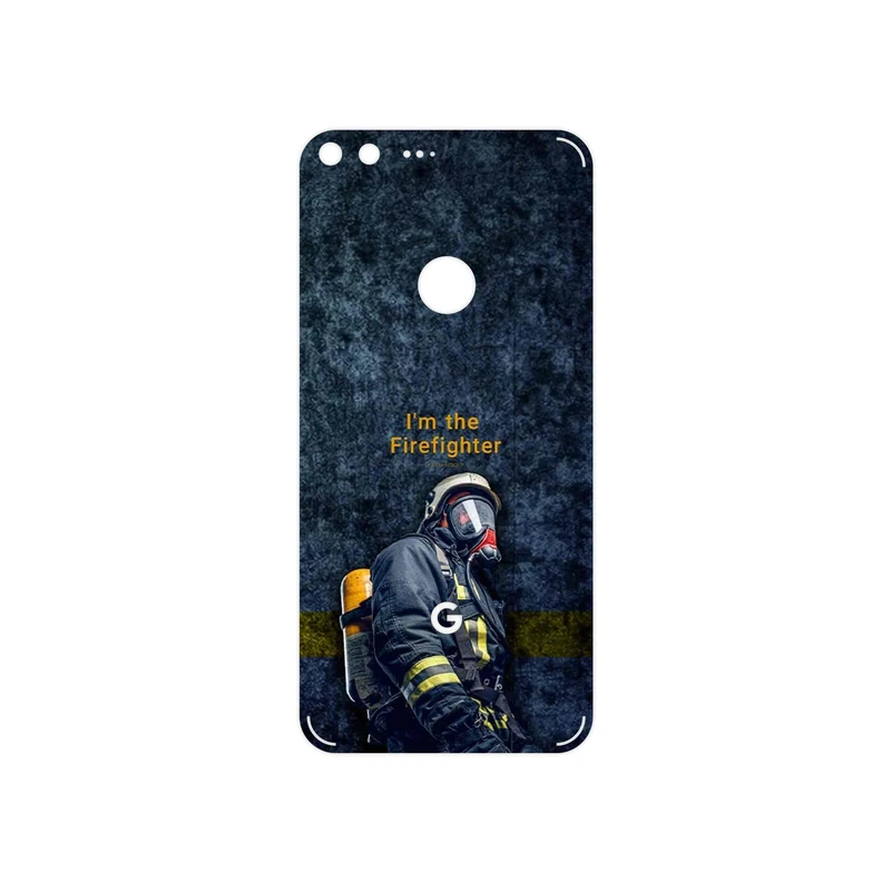 برچسب پوششی ماهوت مدل Firefighter مناسب برای گوشی موبایل گوگل Pixel XL