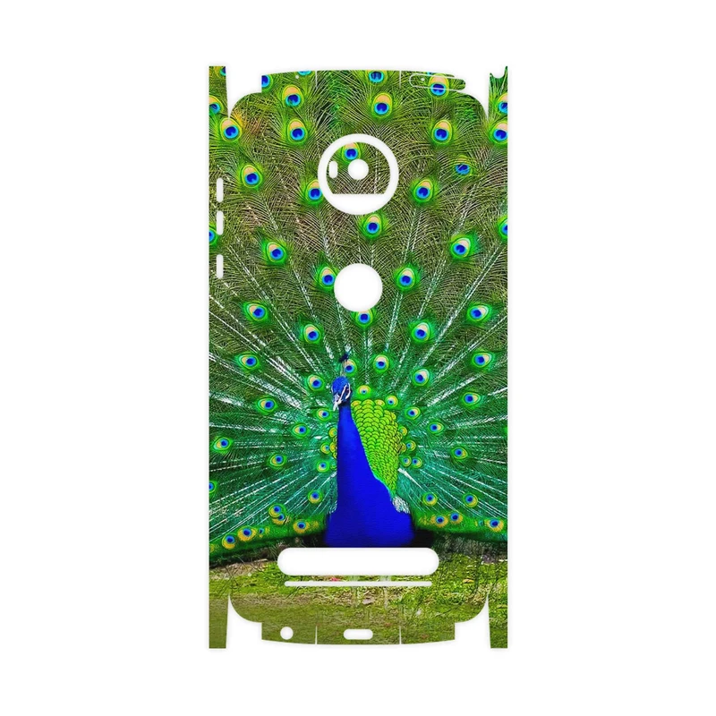 برچسب پوششی ماهوت مدل Peacock-FullSkin مناسب برای گوشی موبایل موتورولا Moto Z2 Play