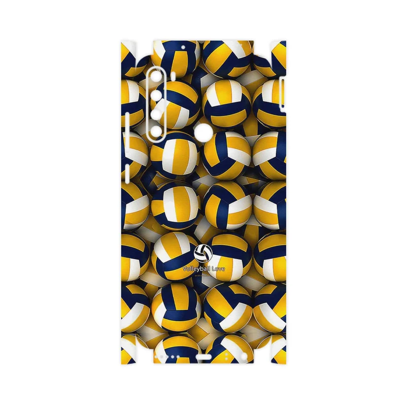 برچسب پوششی ماهوت مدل Volleyball-FullSkin مناسب برای گوشی موبایل شیائومی Redmi Note 8 2021