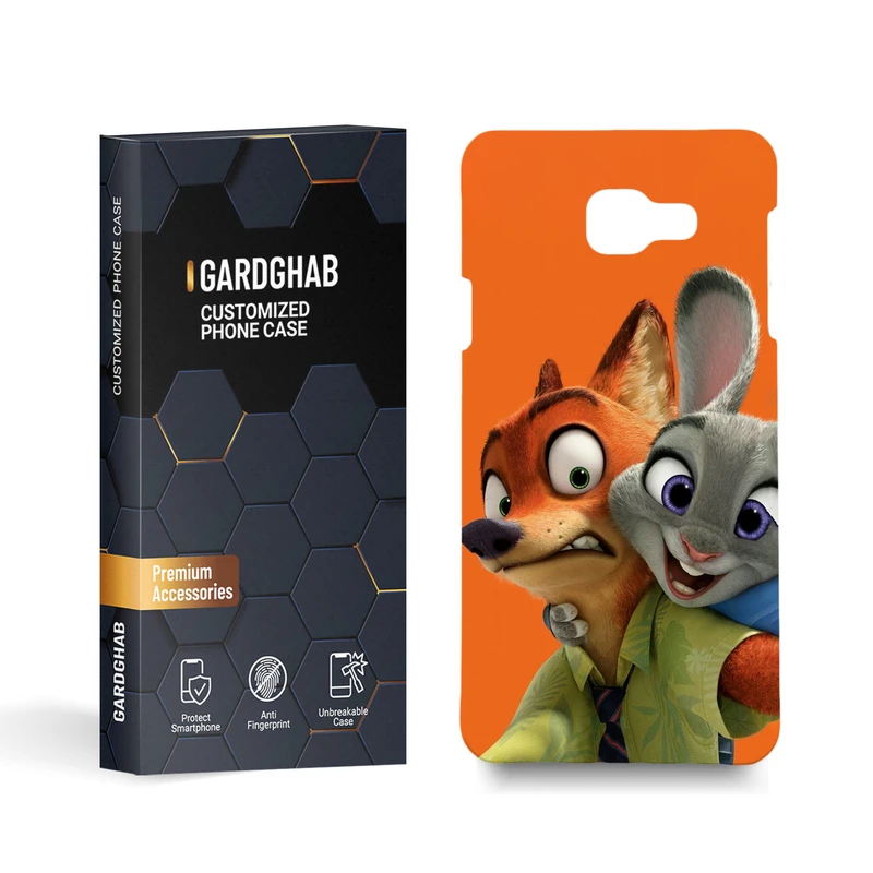  کاور گارد قاب مدل زوتوپیا مناسب برای گوشی موبایل سامسونگ galaxy a710 / a7 2016