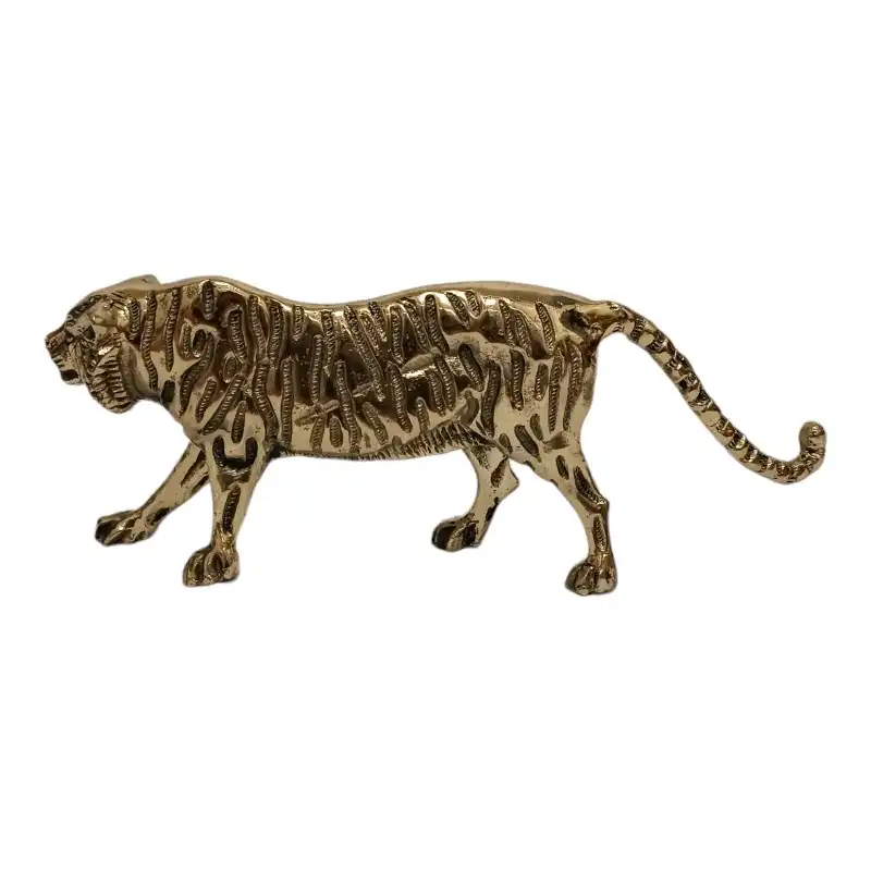 مجسمه برنجی مدل ببر کد H-1144
