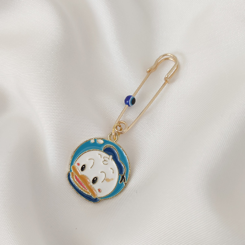 سنجاق سینه دخترانه لیمونار گالری مدل اردک ملوان سنجاق سینه دخترانه لیمونار گالری مدل اردک ملوان