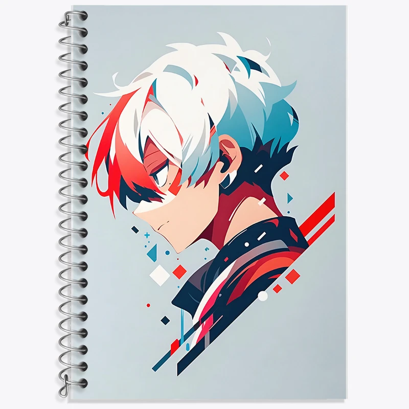 دفتر نت موسیقی 50 برگ خندالو طرح انیمه آکادمی قهرمان من کد F5635