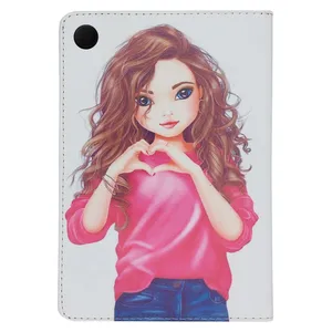 کیف کلاسوری مدل دختر فانتزی کد G-147 مناسب برای تبلت سامسونگ Galaxy Tab A8 10.5 / X200 / X205
