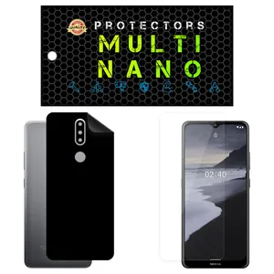 Multi Nano X-SFM Screen Protector For Nokia 2.4 with back skin