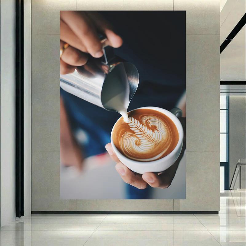  استیکر طرح قهوه مدل دیزاین کد PD1405