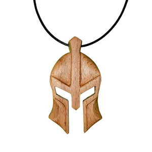 گردنبند مردانه مدل کلاه خود کد SM452