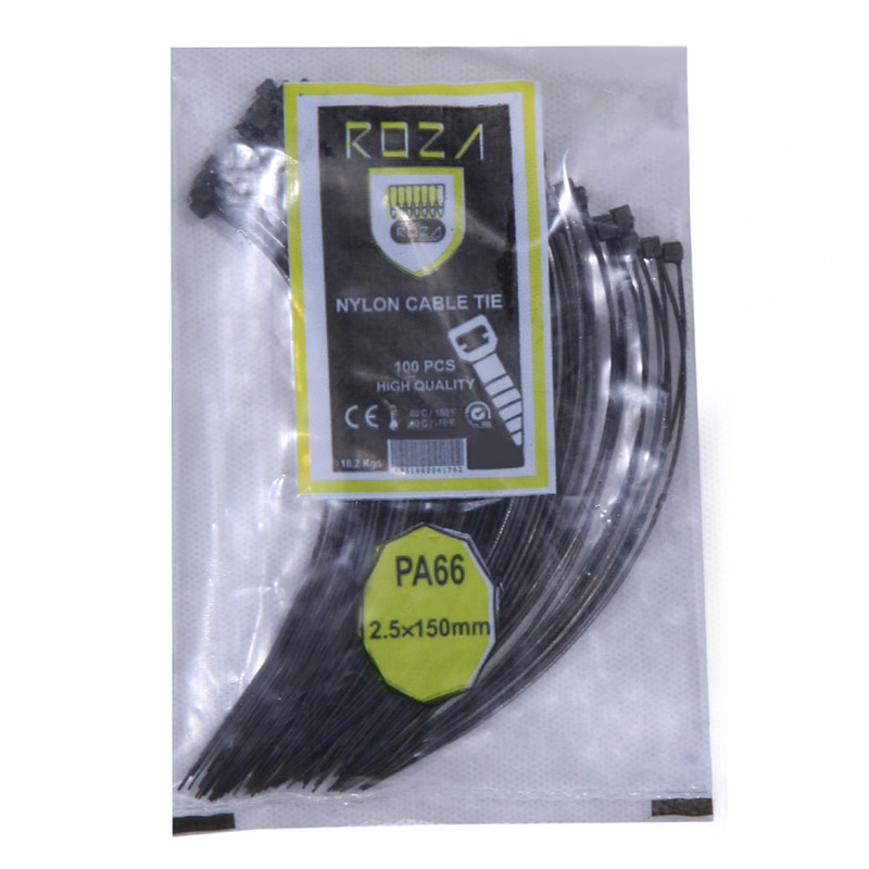 بست کمربندی روزا مدل RZ150 بسته 100 عددی