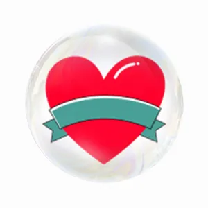 مگنت عرش طرح عاشقانه قلب کد Asm3391