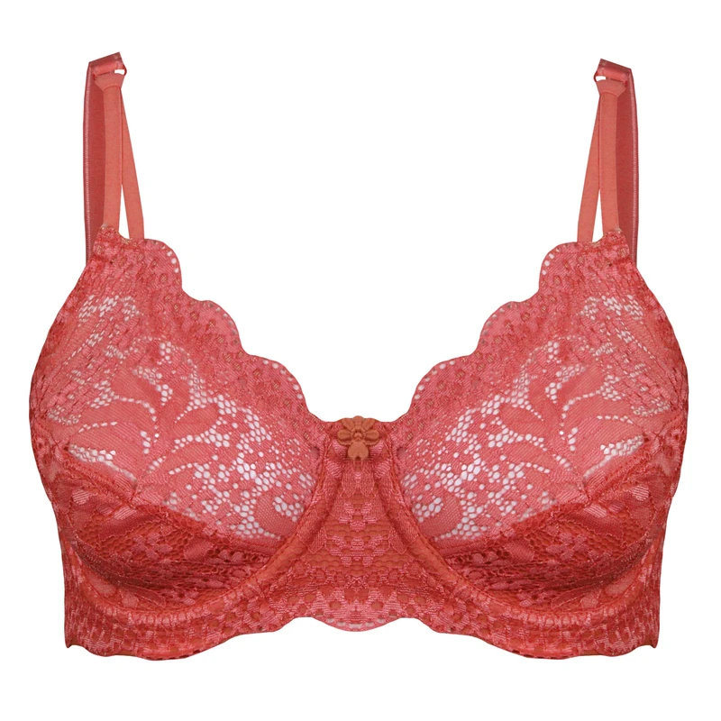 سوتین زنانه پانیذ مدل فنردار گیپوری کد 66367-new