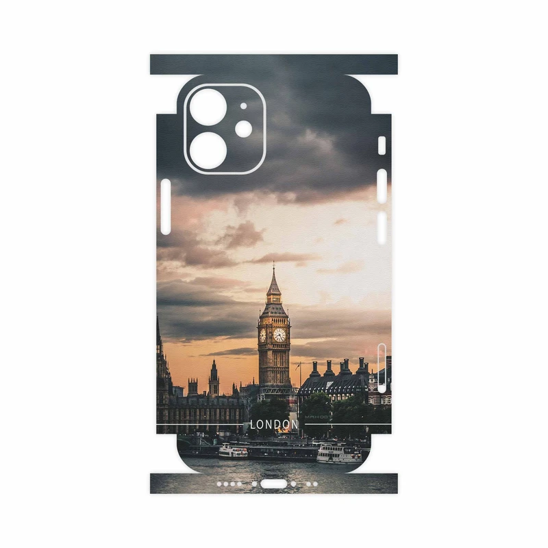 برچسب پوششی ماهوت مدل London City-FullSkin مناسب برای گوشی موبایل اپل iPhone 12 mini